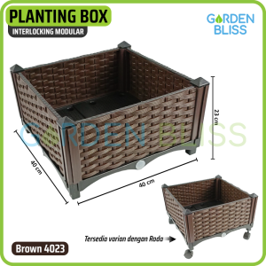 Garden Bliss Planting Box / Raised Bed Interlocking Modular