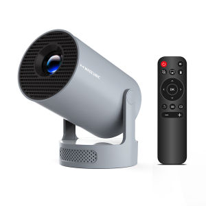 Magcubic Portable Projector HY300 Pro + 290ANSI 8K Android 14.0 BT5.4 Dual-band WiFi6 Built in 5W Speaker Mobile Cinema Outdoor