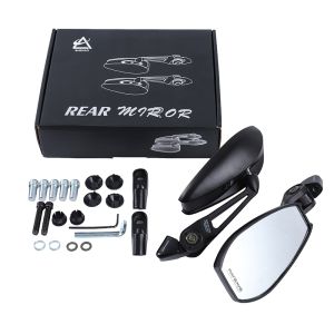 Motorcycle Side Mirror V2 Street King Anti-glare Street King Adjustable Blue Lens