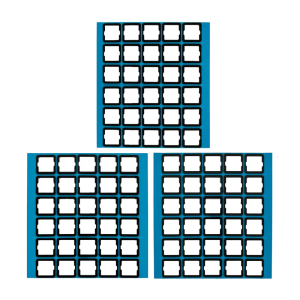 PCB Switches Pad Stickers Foam EVA PEs PORON Material for Mechanical Keyboards Gaskets Improve Sound Quality