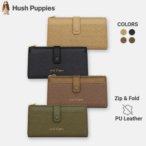 Hush Puppies Women Long Purse Wallet Herringbone PU Leather HLA679960