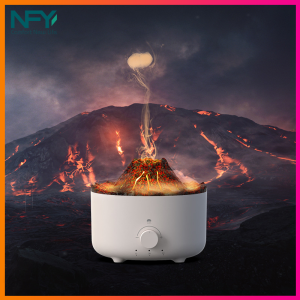 Volcanic Flame Aroma Diffuser Essential Oil 360ml USB Portable Air Humidifier Household Fog Essential Oil Automatic Sprayer