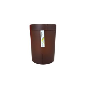 ถังขยะในบ้าน ถังขยะพลาสติก ทำจากวัสดุ PP แบบทรงกลม ขนาด10L. ไม่มีฝาปิด มีที่ล็อกถุงขยะ มี 2 สี สีเทา สีกาแฟ สีสวย ทนทาน แข็งแรง