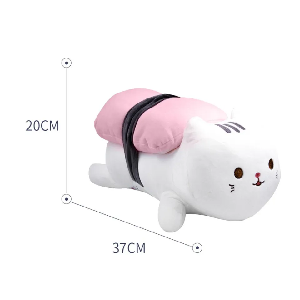 Miniso Boneka Lucu Mainan anak Sushi cat plush toy Boneka Bantal