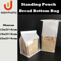 Kantong Roti Premium Dengan Reusable Clip Bottom Bag Bread (10 Pcs). 