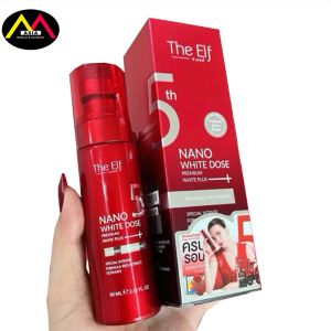 The ELF Nano White Dose Premium Whitening Serum 60ml - Anti-Aging & Brightening with Vitamin C & E