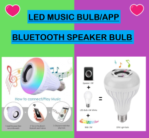 ✅ SYX SHOP Bluetooth LED E27 Light Bulb Speaker Music Audio with Sound Function Smart Light Lamp
