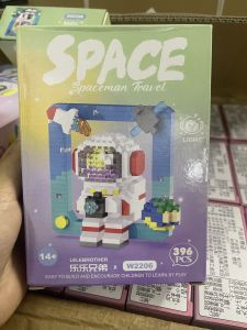 [Voucher 10k](Giá tốt)Có đèn sáng nhiều mẫu - Mô hình lắp ráp 3d mini Đồ chơi lắp ghép xếp hình nhiều mẫu động vật phi hành gia