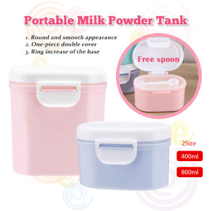 Baby Milk Powder Storage Container Feeding Case Box BPA free Portable Airtight Milk Powder Box Food Storage Box Non-Leakage