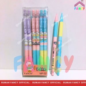 [1 LUSIN] Pensil Mekanik 0.5mm MP-02 /502 /203 /503 /201 /202 Motif Duck /Bear /Dino /Space Penguin