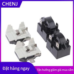 CHENJ Ptc Starter Relay tủ lạnh Starter Relay tủ lạnh quá tải bảo vệ tương thích với LG tủ lạnh máy nén tủ đông