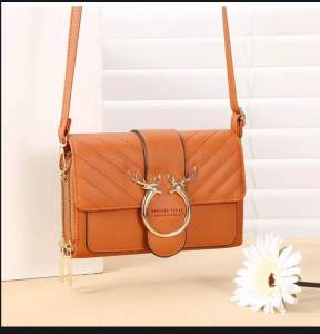 DOMPET TANDUK TERBARU/TAS SELEMPANG TANDUK KEKINIAN/DOMPET SELEMPANG WANITA./DOMPET 2 RUANG /BISA BAYAR COD./DOMPET KOIN WAINTA.