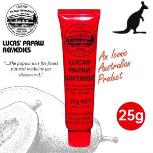 Lucas Papaw Ointment Original Lip Balm Bites Nappy Rash For Baby Eczema Treatment 25g