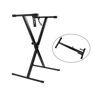 Adjustable  X-type Keyboard Stand Metal Single Tube Stand Bracket Liftable 54/61/76 keys Piano Holder Rack