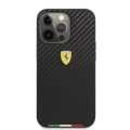 FERRARI 13 PRO REAL CARBON FIBER CASE - BLACK. 