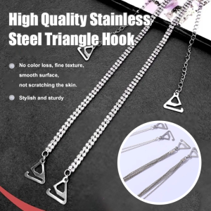 Durable Bra Straps Metal Belt for Lingerie Accessories