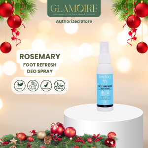 GLAMOIRE - Rosemary Foot Refresh Deo Spray Spray Penghilang bau kaki