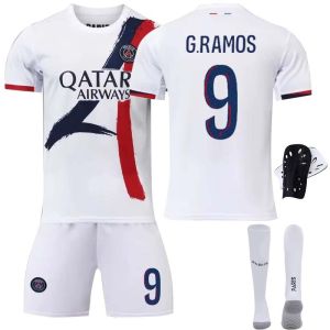 Áo Bóng Đá Sân Khách 2425 Paris Số 7 Mbappe 19 Li Gangren 10 Dembele 9 Ramos