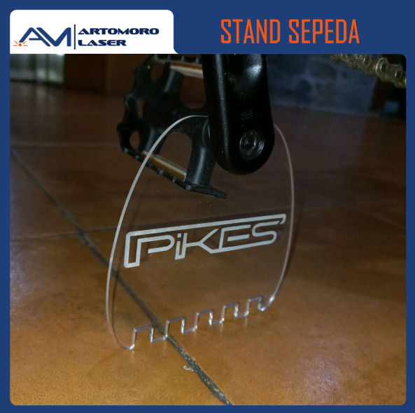 STAND SEPEDA AKRILIK BIKE STAND ACRYLIC OLAHRAGA SEPEDA