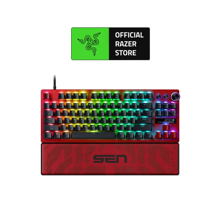 [NEW EXCLUSIVE] Razer Huntsman V3 Pro TKL 8KHz Esports Gaming Keyboard | Sentinels Edition