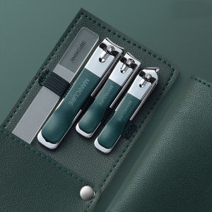 4Pcs Set Gunting Kuku Set Manicure Manicure Pedicure Stainless Steel Perawatan Kuku