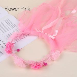 Girls Veil Princess Hairpin Tiara Stereo Bright Diamond Crown Birthday Children Hairpin Photo Super Fairy Hair Accessories Korean Version