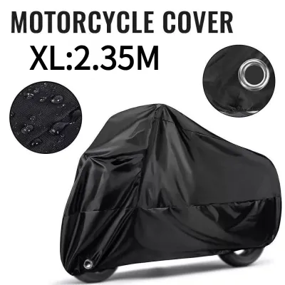 Motorcycle Cover Universal Accessories Rain and Dust UV Motor Cover Waterproof 3 Layer Protective Cover