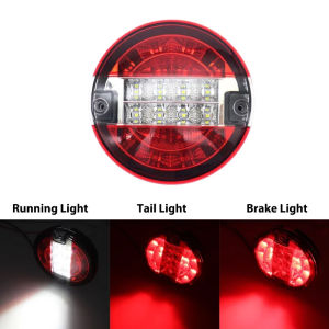 Lampu Stop Rem Belakang Mobil Truk Trailer Bus 2 Warna 12 Volt 24 Volt Hamburger Terbaru