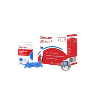 🔥แถมฟรี🔥 เครื่องตรวจวัดน้ำตาล Glucose Sinocare รุ่น Safe-Accu2 ที่วัดน้ำตาล ที่ตรวจเบาหวาน เครื่องวัดน้ำตาลในเลือด