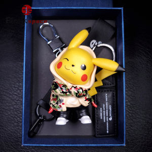 Cool Pikachu Keychain Pokémon Figure Pendant Birthday Gift (In Stock)