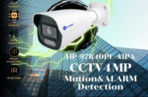 HP-97B40PE-AIPA คมชัด 4MP รองรับการตรวจจับ Metadata สามารถวิเคราะห์รายละเอียดของ คน รถเตอร์ไซค์ได้