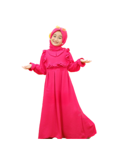 gamis anak terbaru cringcle gamis anak perempuan baju anak perempuan usia 5-12 tahun