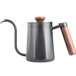 Pour Over Coffee Kettle 304 Stainless Steel Long Narrow Spout Pot Set with & Anti-scald Handle