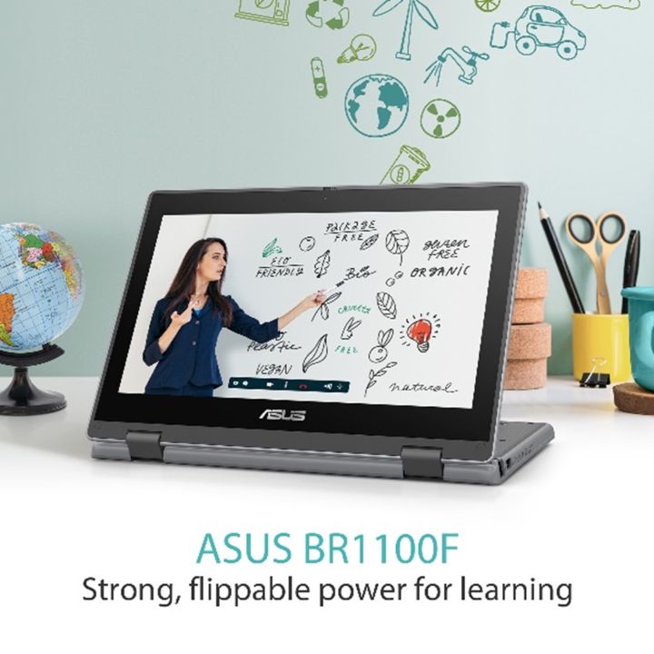 ASUS ExpertBook R11 BR1100FKA-BP0573RA - Pc portable 11,6 - Celeron N4500 - 4 Go RAM - 128 Go eMMC Pas Cher Nouméa NC | Bureau Vallée