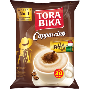 Instant Drink Coffee Sachet / Kopi Saset Torabika / Tora Bika Renteng Isi 10 Varian Cappucino Tora Susu Moka Duo Creamy Latte Gilus Mix Jahe Susu