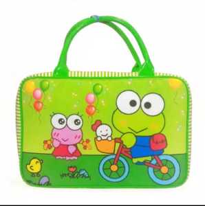 Tas Travel Bag Motif Karakter Anak/Bahan Kanvas Halus infort.