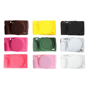 Silicone Protective Cover for G7X Mark III Camera Silicone Sleeve Easy Installation with Lens Guard