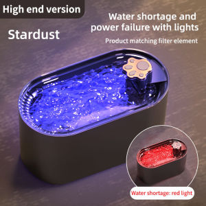 HATELI 3L Pet Water Fountain Auto Filter Cat Drinker USB Electric Mute Recirculate Filtering Drinker for Cats Dogs Automatic Circulating Dispenser