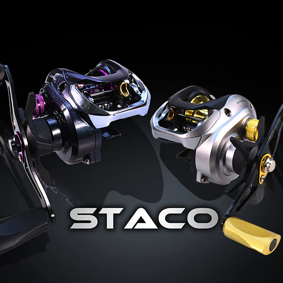 STACO 5KG Baitcasting Reel 2 Brakes High Speed Fishing Reel BC Casting Reel BFS  Reel
