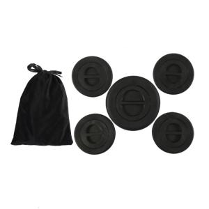 68225506AA Protective Trailer Hitch Plugs Cover For 2500 3500 2014-2019 Trucks ABS Bed Plugs Cover