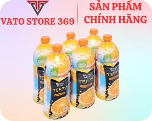 Nước cam có tép TEPPY minute maid chai 1L