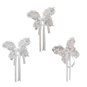 Kids Angel Butterfly Wing Props Soft Fabric Girls Dress Up Wing with Straps for Photography and Parties