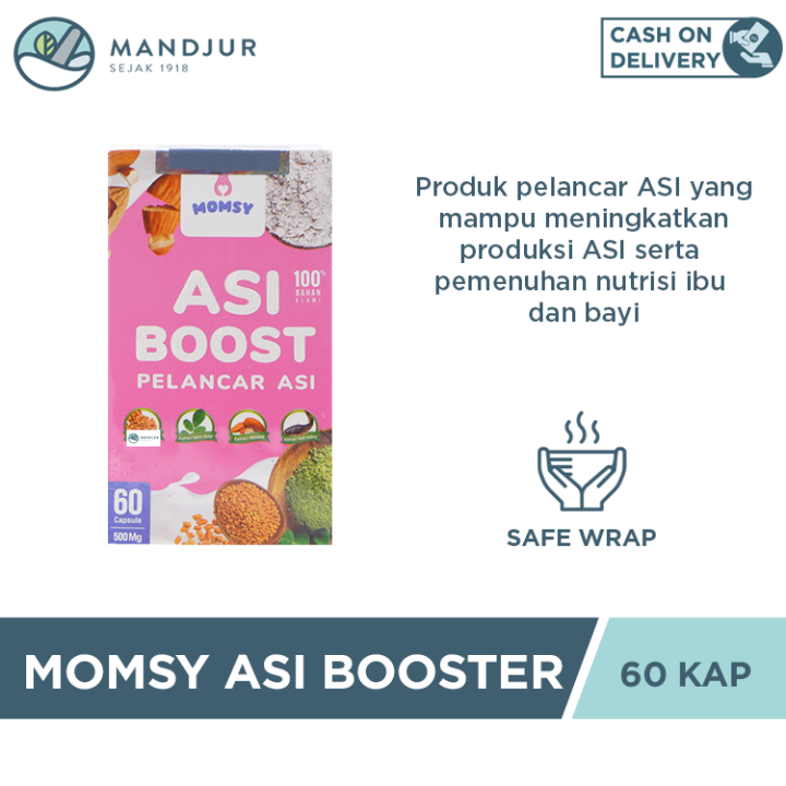 Momsy Asi Booster isi 60 - Kapsul Pelancar ASI | Lazada Indonesia