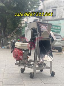 Máy thái cá mồi chạy xăng 65hp loại cao cấp
