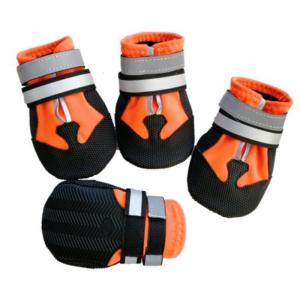 Dog Shoes for Hot Pavement Waterproof Dog Boots Durable Anti-Slip Dog Booties for Small Medium Large Dogs Durable Gift
