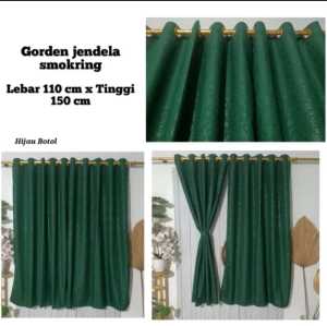 PAKET HEMAT 4 PCS GORDEN SMOKRING PENDEK JENDELA MINIMAMALIS