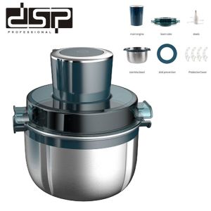 Máy xay thịt rau củ quả nhãn hiệu cao cấp DSP KM4045 công suất 350W dung tích 2L chất liệu cối théo không gỉ (Bảo hành 12 tháng)