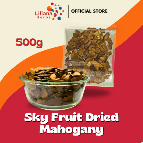 500gram Sky Fruit Dried Mahogany 向天果 Biji Mahoni/ Biji Tunjuk Langit