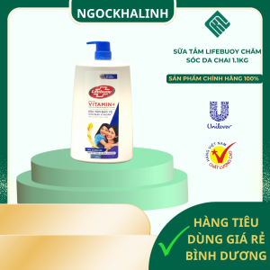 Sữa tắm Lifebuoy chăm sóc da chai 1.1kg