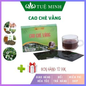 Cao chè vằng nguyên chất Tuệ Minh hộp 0.5kg 20 miếnglợi sữa giảm cânthanh nhiệt mát gangiải độc tốt cho sức khỏe